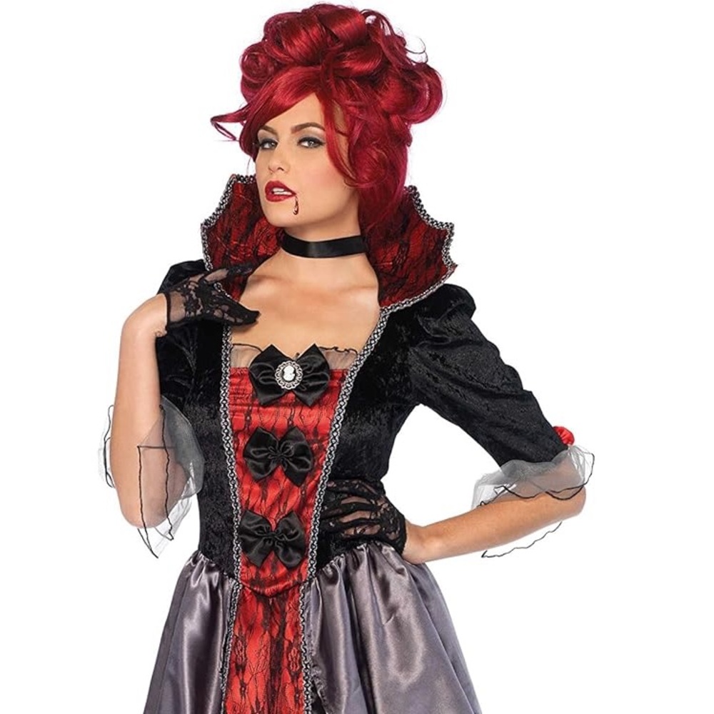 NWT Leg Avenue Women’s Victorian Blood Countess Vampire Costume Size Adult Large - Picture 2 of 13